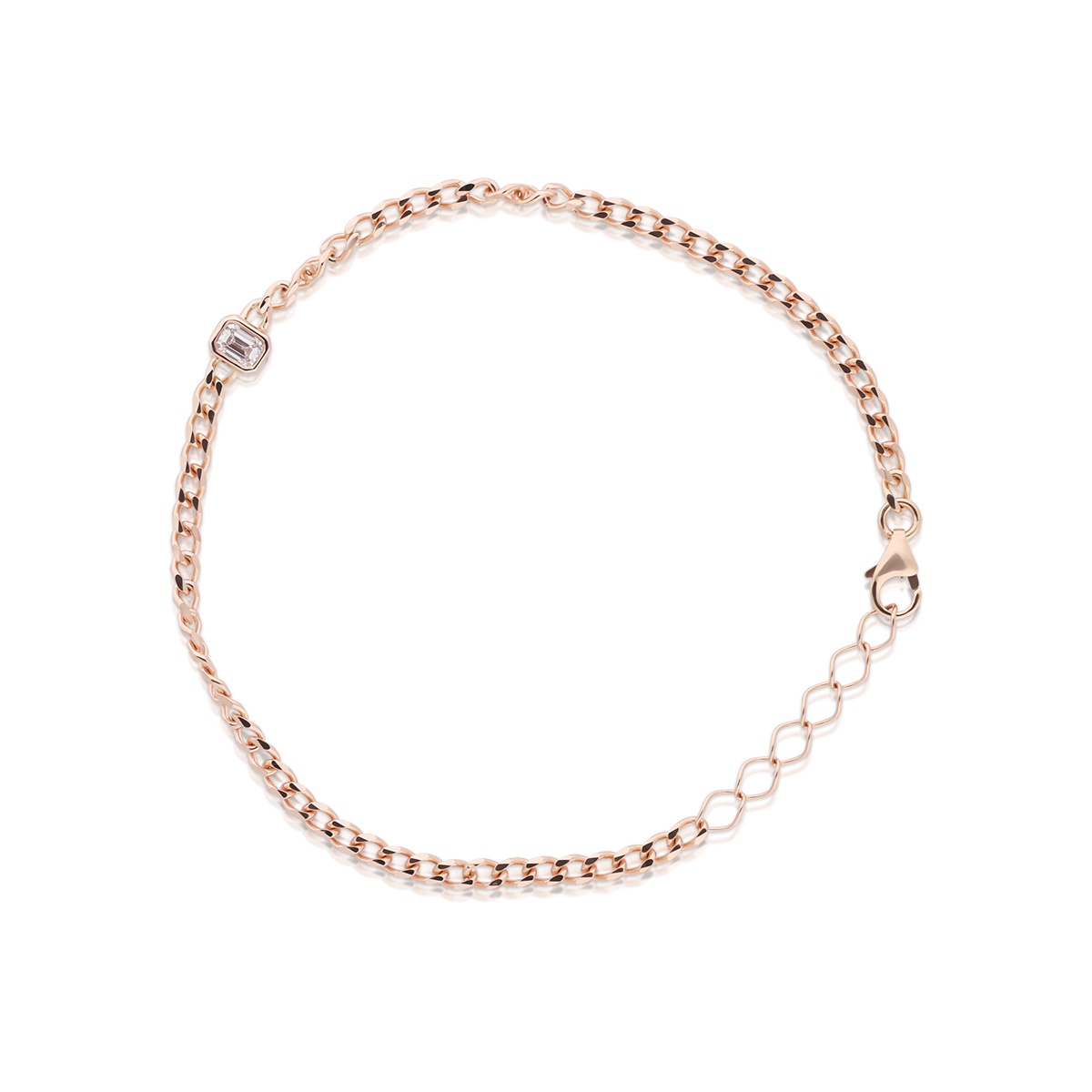 Gourmet emerald bracelet