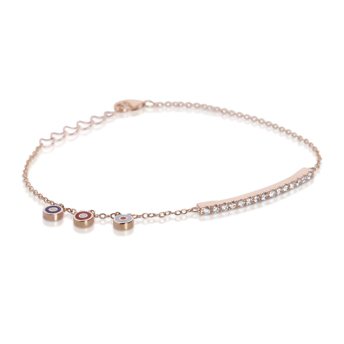 diamond plate bracelet