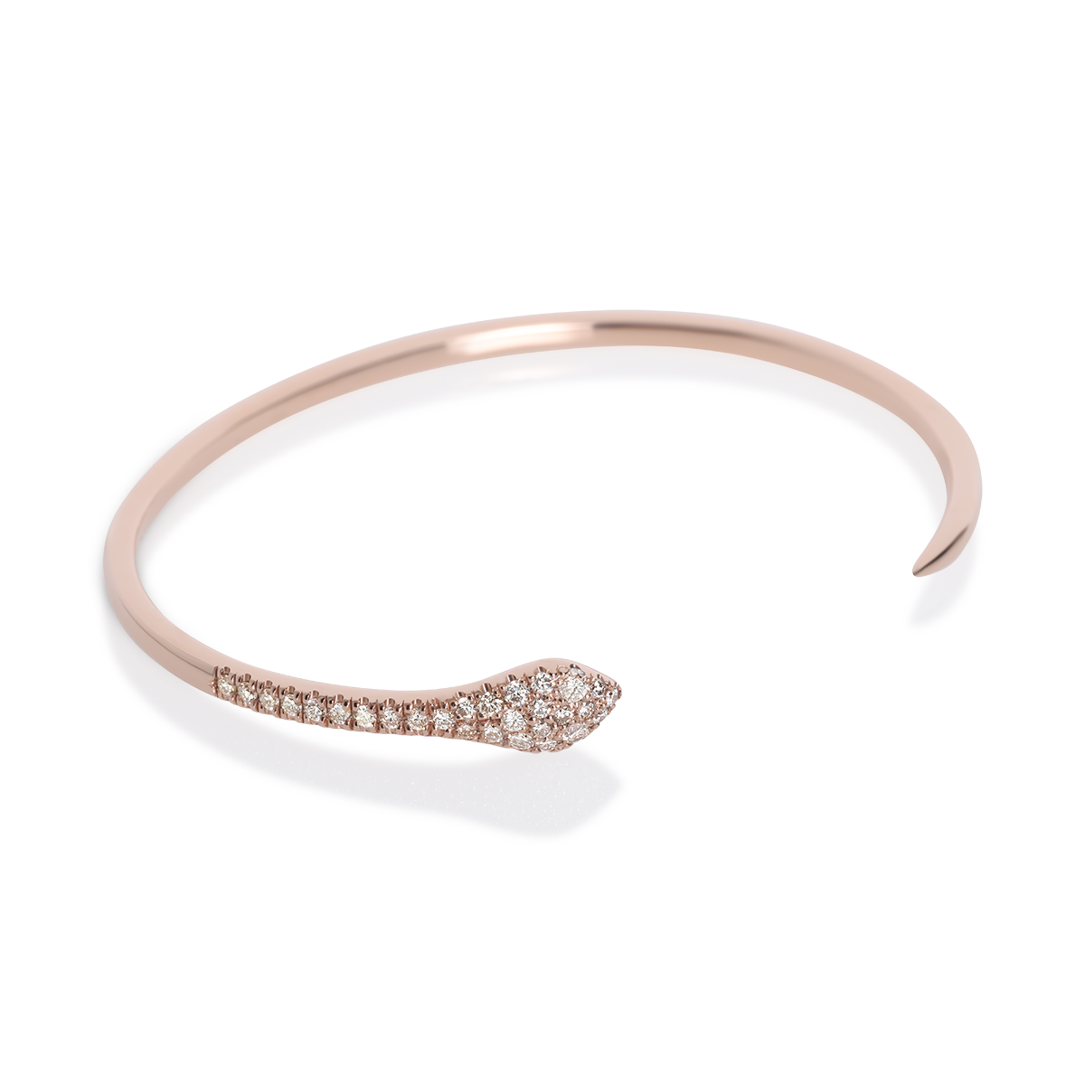 snake diamonds bracelet