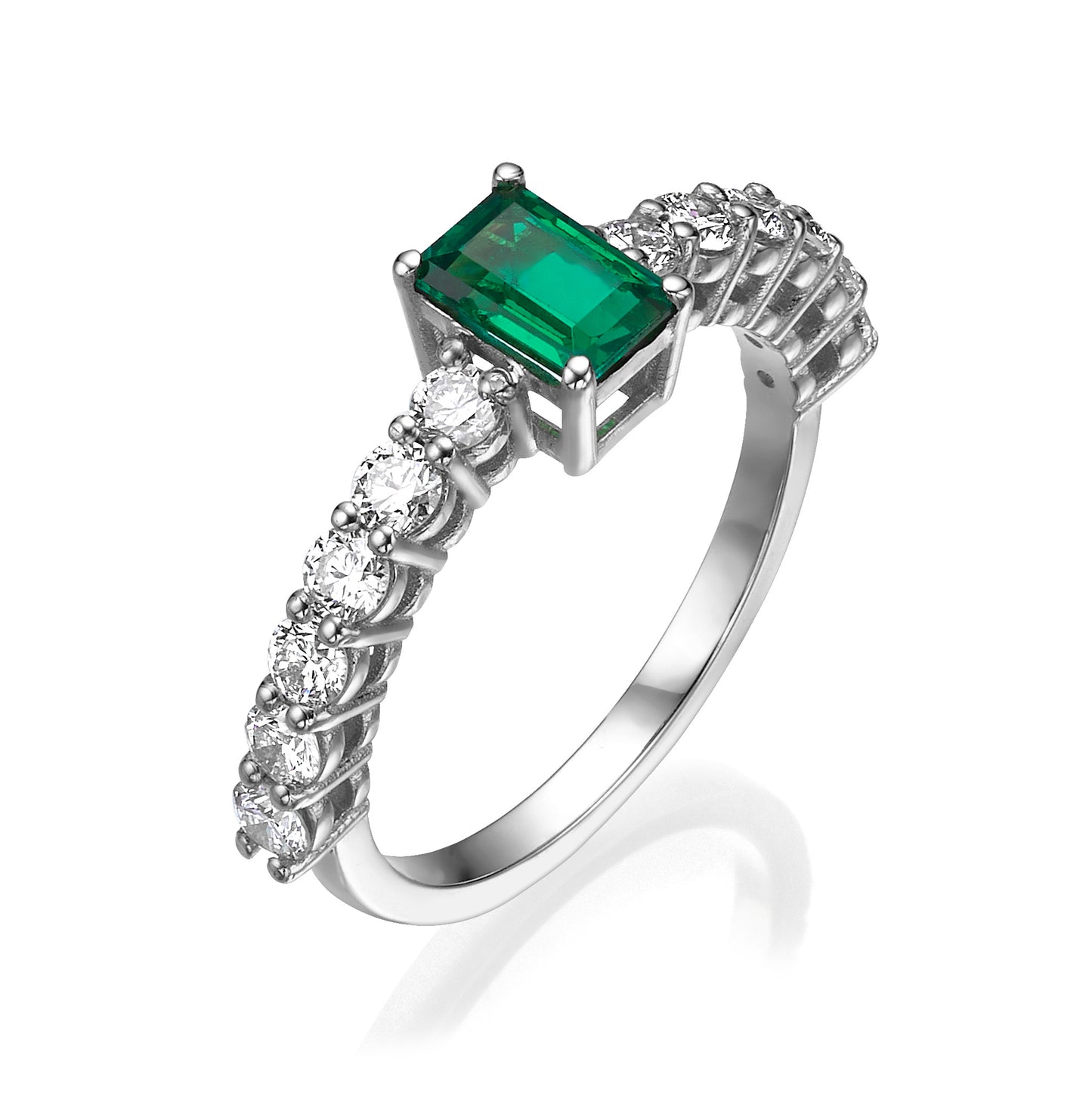 Green emerald Ring