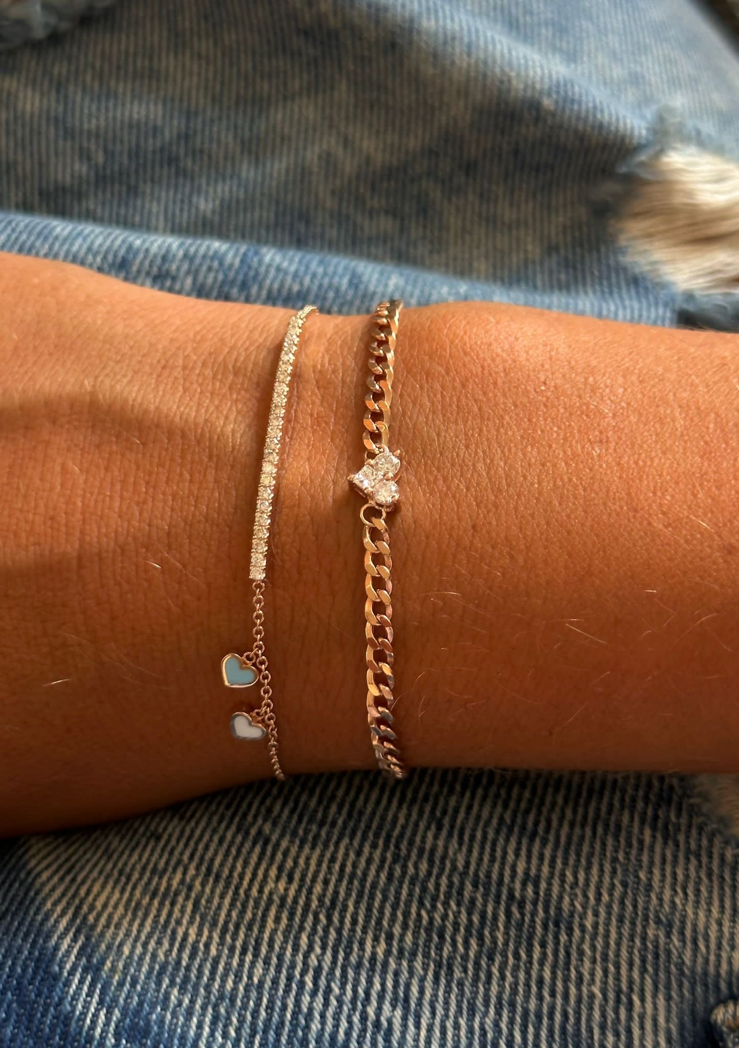 gourmet heart bracelet
