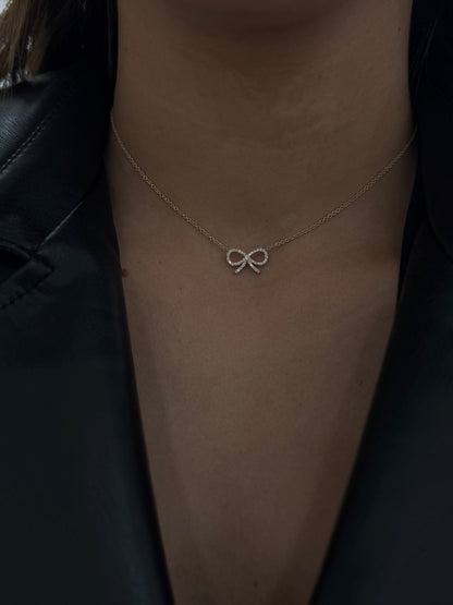 Bow Necklace