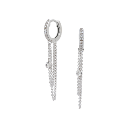 chandeliers diamonds earrings