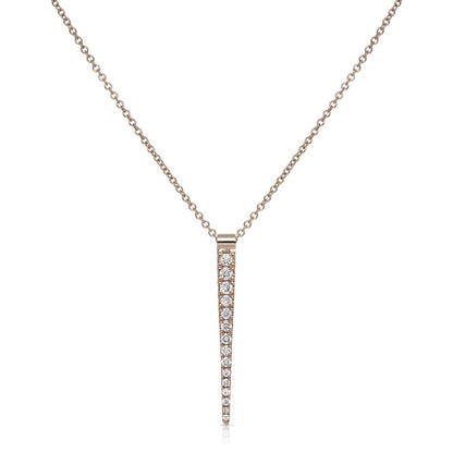Degrade bar necklace