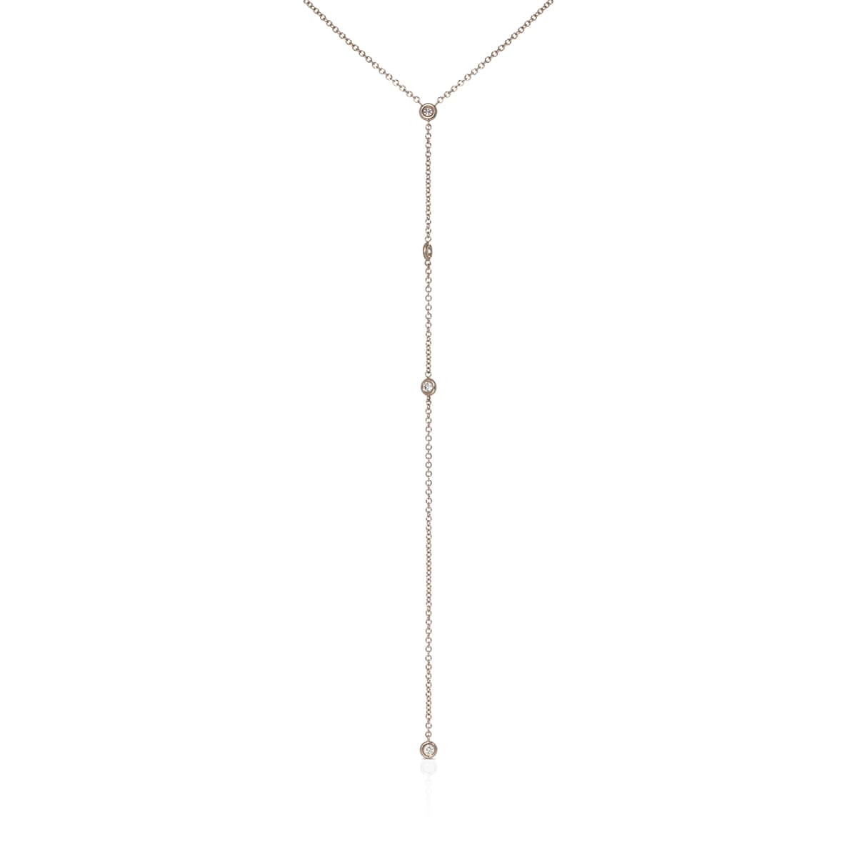 Chandeliers lariat necklace