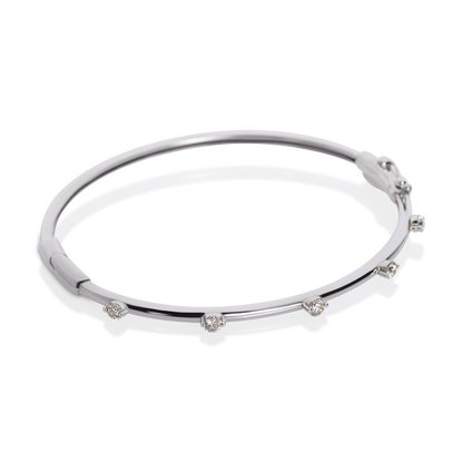 bangle 5 diamonds bracelet