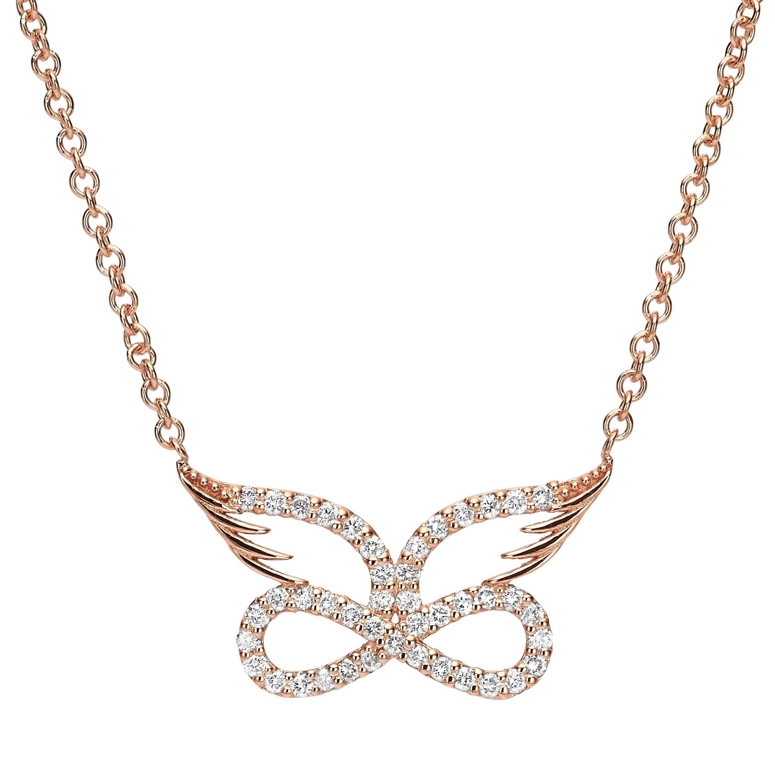Angel infinity necklace – Keren Cohen Fashion Jewelry