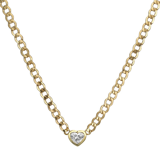 Gourmet heart necklace