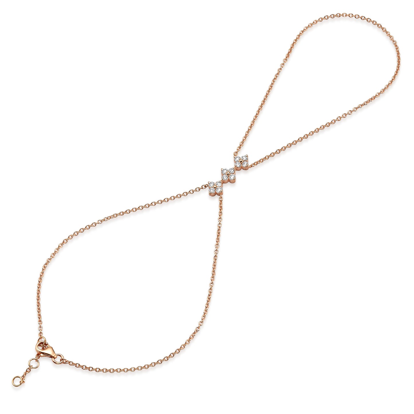 Flowers ring bracelet