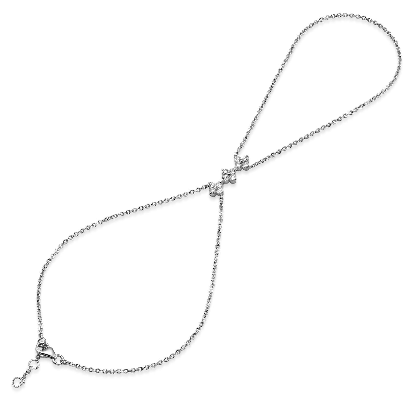 Flowers ring bracelet