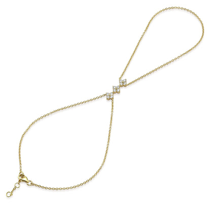 Flowers ring bracelet