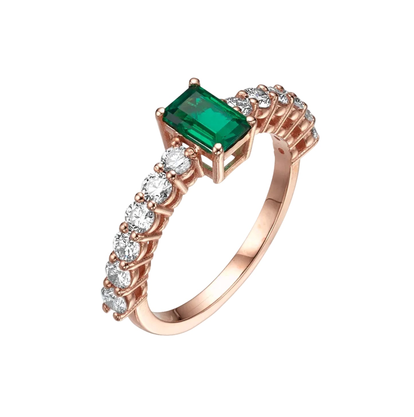 Green emerald Ring
