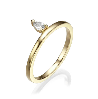 Pear ring