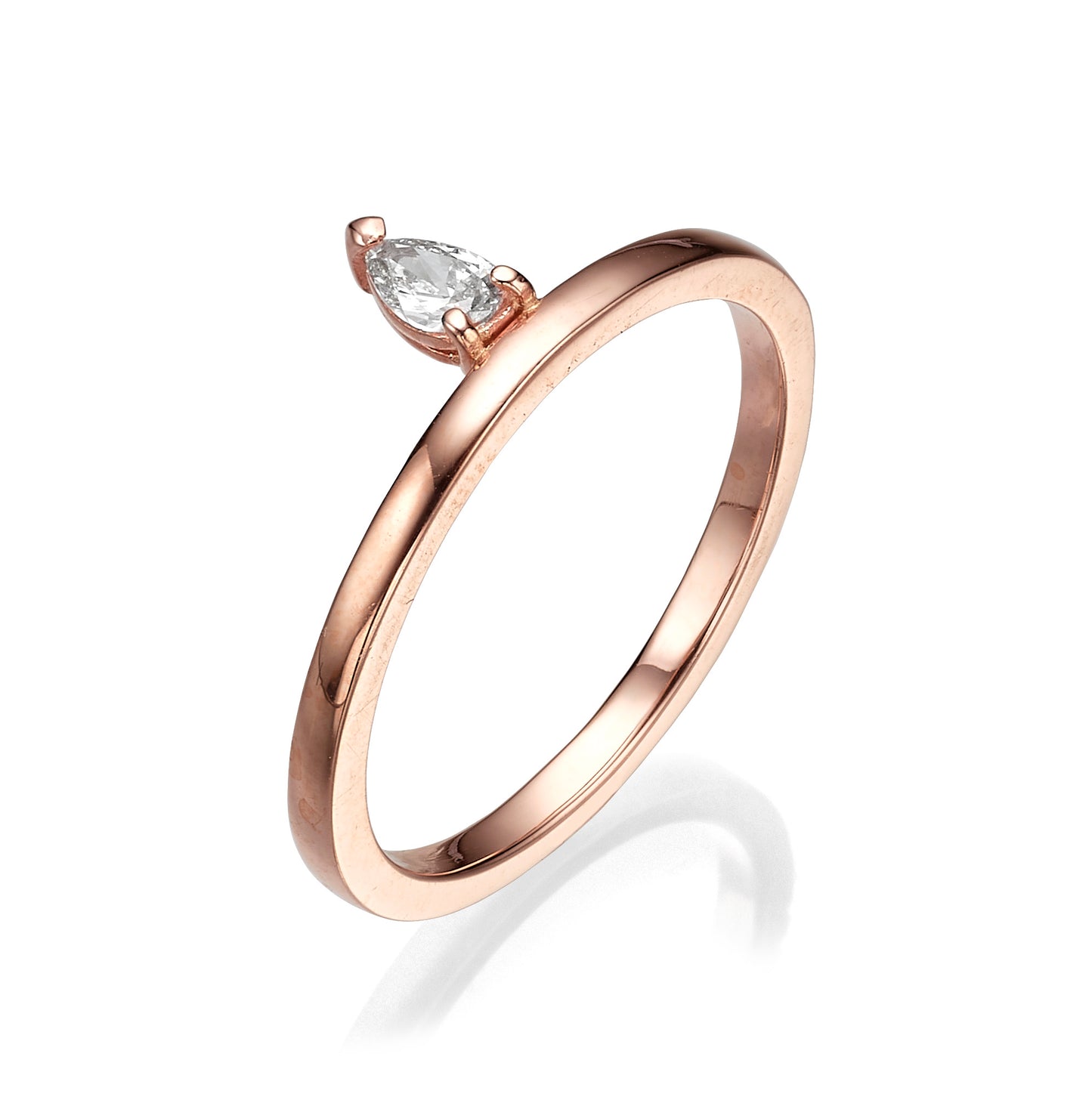 Pear ring