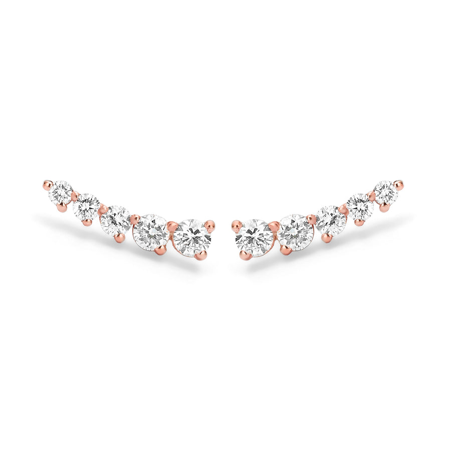 Climbing earrings