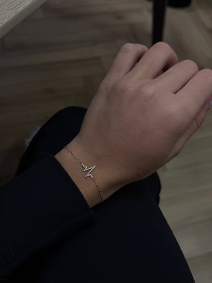 Heartbeat bracelet