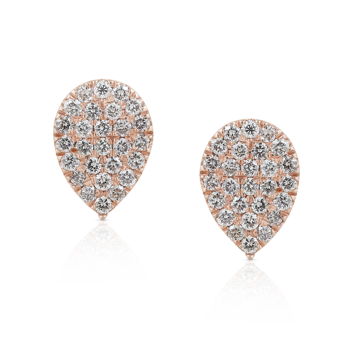 full drop diamonds earrings