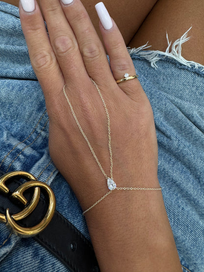central round diamond ring