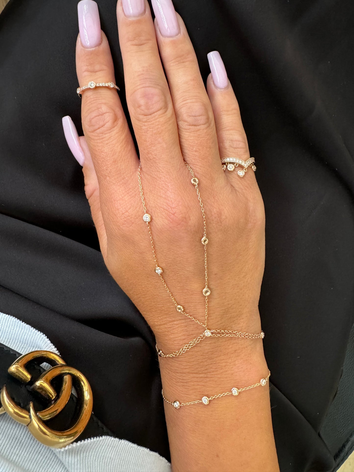 chandeliers diamnod ring