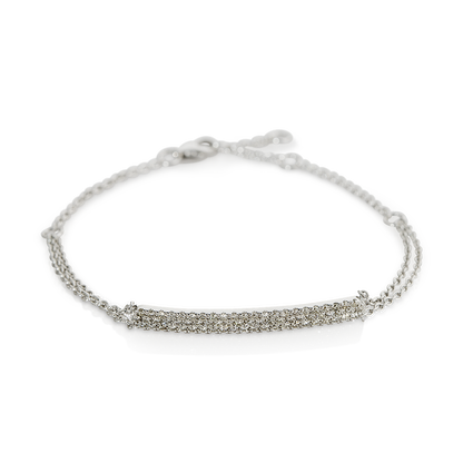 3 Stripe diamonds bracelet