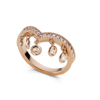 chandeliers diamnod ring