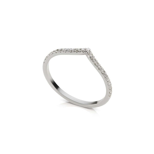 v diamond ring